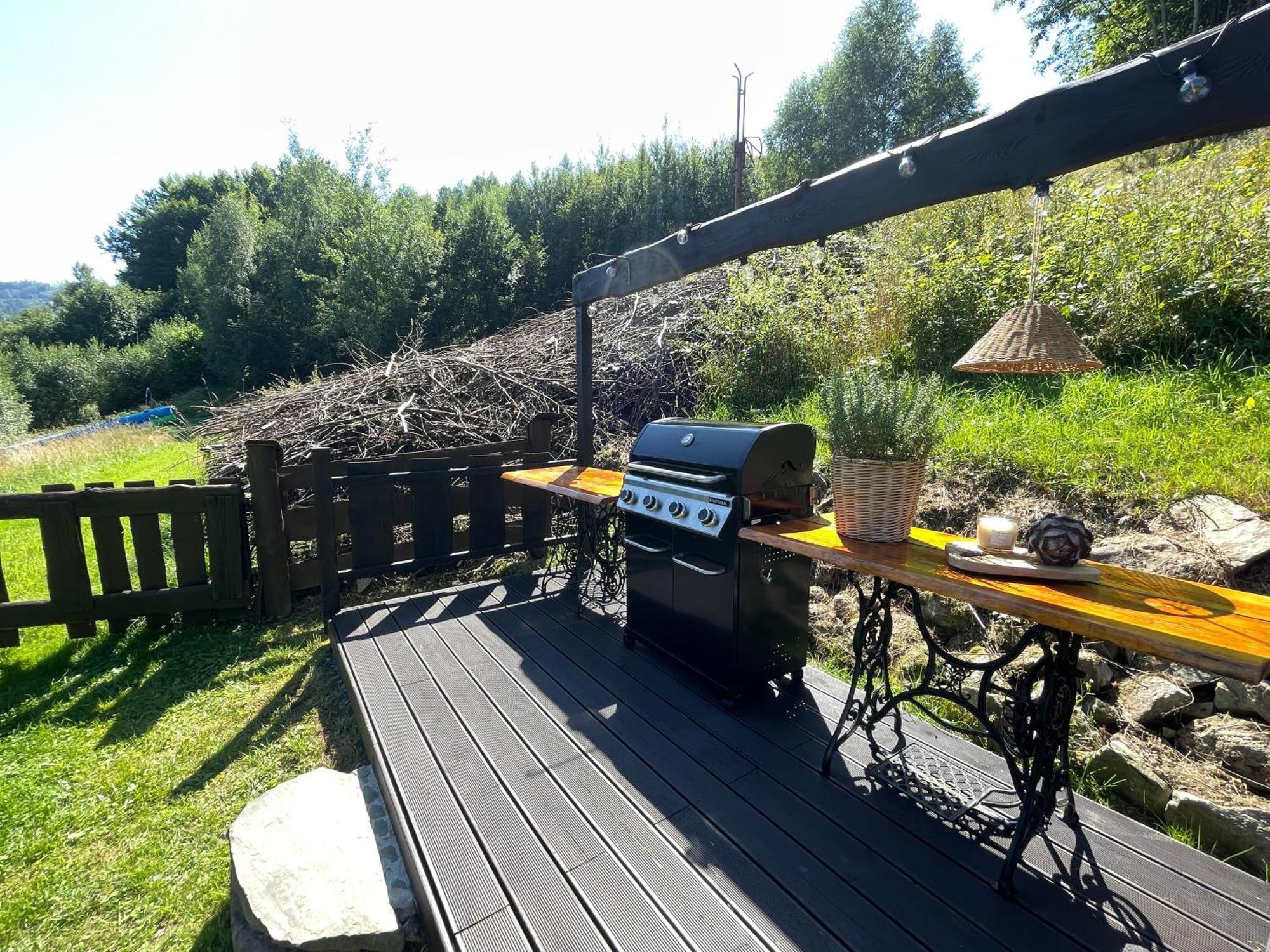 Domek Na Cuplu - Opcjonalnie Balia Jacuzzi 什切尔克 外观 照片